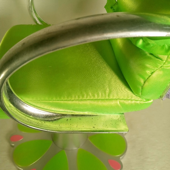 Fits American Girl Salon Beauty Chair for 18” Dolls Neon Fabric Moves Up & Down - Picture 7 of 11